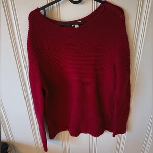 Talbots Red Sweater